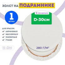 Без бренда «Холст Две картинки круглый 30 см на подрамнике» в Махачкала в интернет-магазине  Без бренда «Холст Две картинки круглый 30 см на подрамнике» в Махачкала