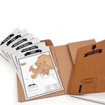 Без бренда «Скретч-карта мира стирающаяся. Карта путешествий» в Махачкала