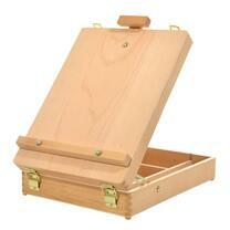 Без бренда «Коробка 6 шт.: Мольберт Две картинки этюдный ящик, настольный, хлопушка 55 см» в Махачкала