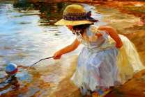 Без бренда «Девочка пытается спасти мяч» в Махачкала