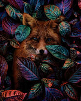 Без бренда «Лисица в яркой листве» в Махачкала в интернет-магазине  Без бренда «Лисица в яркой листве» в Махачкала