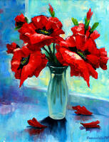 Без бренда «Букет красных маков» в Махачкала