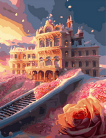 Без бренда «Сказочный дворец в окружении роз» в Махачкала в интернет-магазине Без бренда «Сказочный дворец в окружении роз» в Махачкала