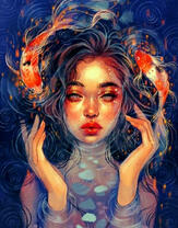 Без бренда «Девушка и карпы кои» в Махачкала