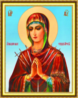 Без бренда «Умягчение злых сердец. Икона» в Махачкала в интернет-магазине  Без бренда «Умягчение злых сердец. Икона» в Махачкала