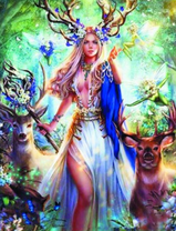 Повелительница леса и его зверей