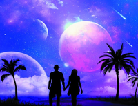 Без бренда «Влюбленная пара под ночным небом» в Махачкала