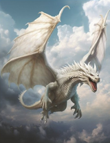 Большой белый дракон