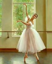 Тренировка балерины