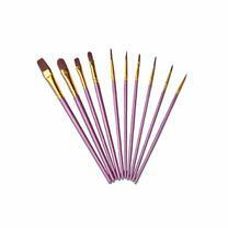 Без бренда «Кисти для рисования набор (10 шт) сиреневые» в Махачкала